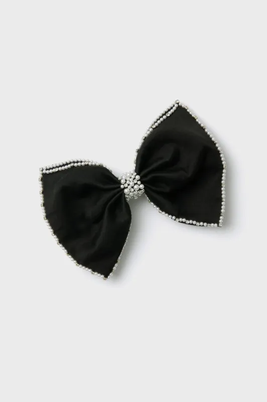 Black Sutton Bow made by Mignonne Gavigan
