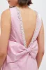 Soft Pink Bow Bella Mini Dress sold by Tuckernuck