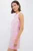 Soft Pink Bow Bella Mini Dress sold by Tuckernuck