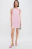 Soft Pink Bow Bella Mini Dress sold by Tuckernuck
