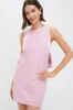 Soft Pink Bow Bella Mini Dress sold by Tuckernuck