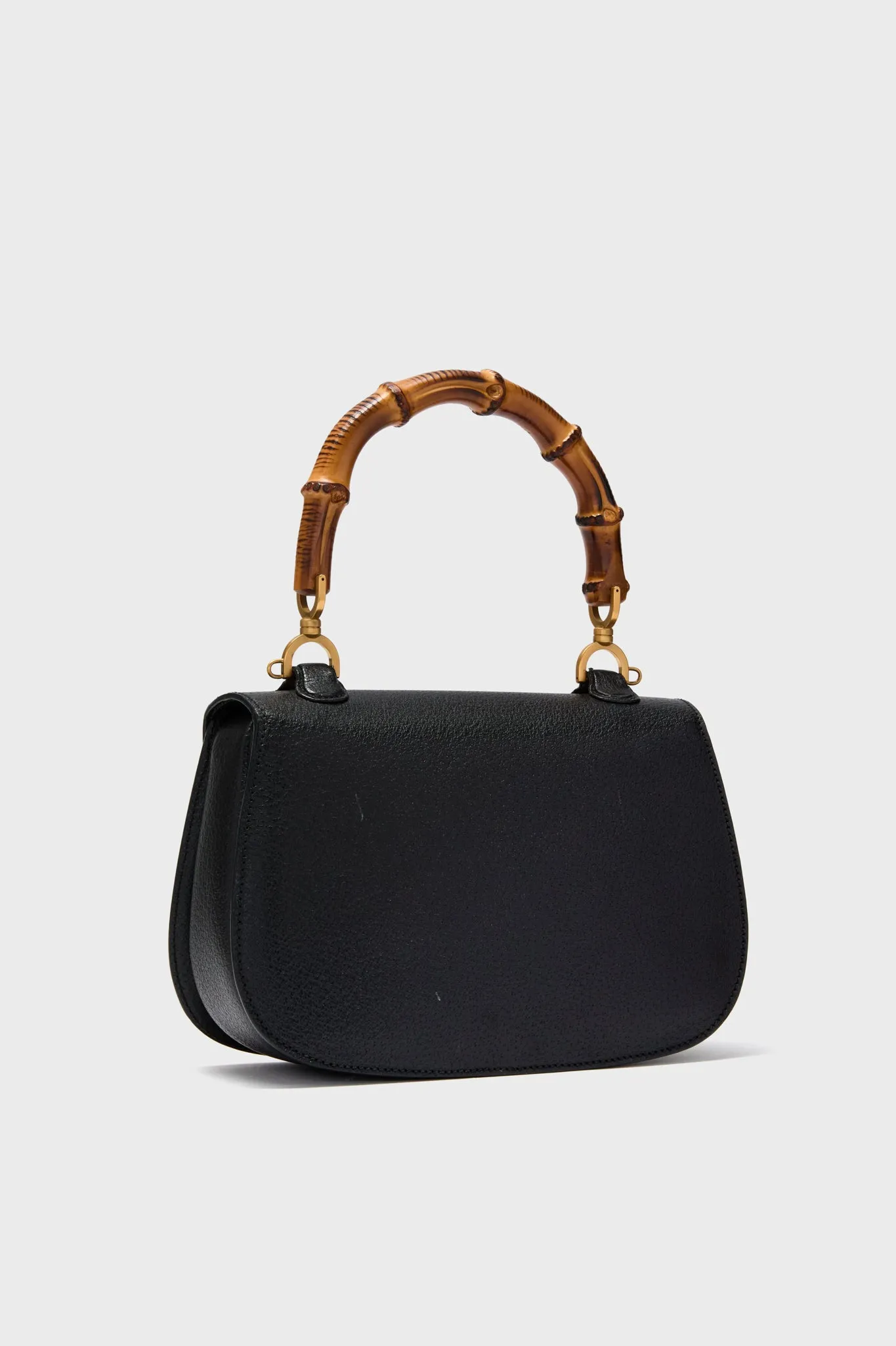 Gucci Black Medium Bamboo Top Handle Bag sold by Tuckernuck product image thumbnail 5
