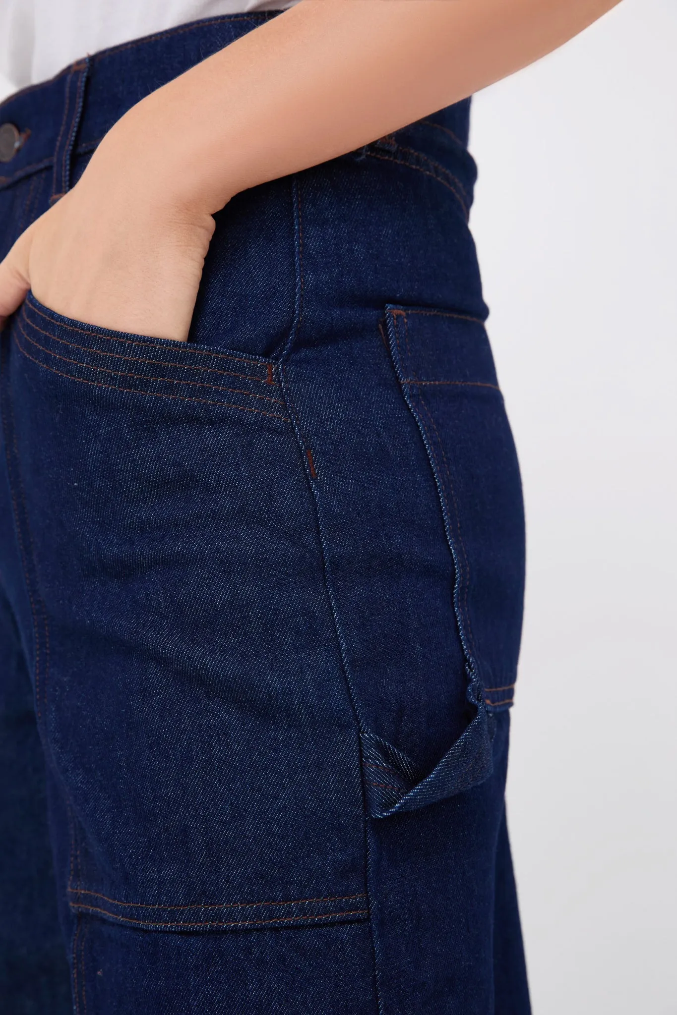 Indigo Rinse Freddy High Rise Wide Leg sold by Tuckernuck product image thumbnail 5