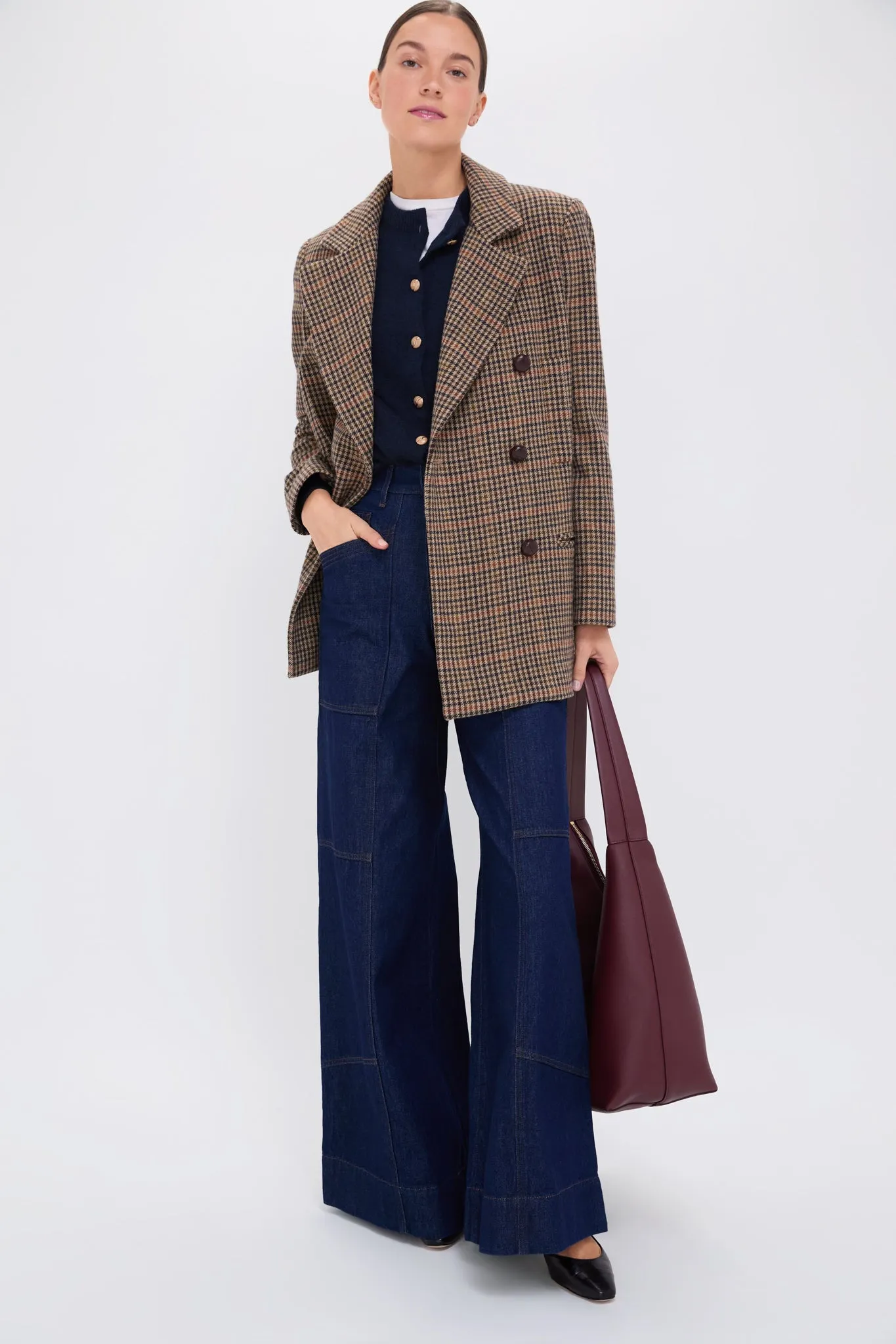 Indigo Rinse Freddy High Rise Wide Leg sold by Tuckernuck product image thumbnail 2