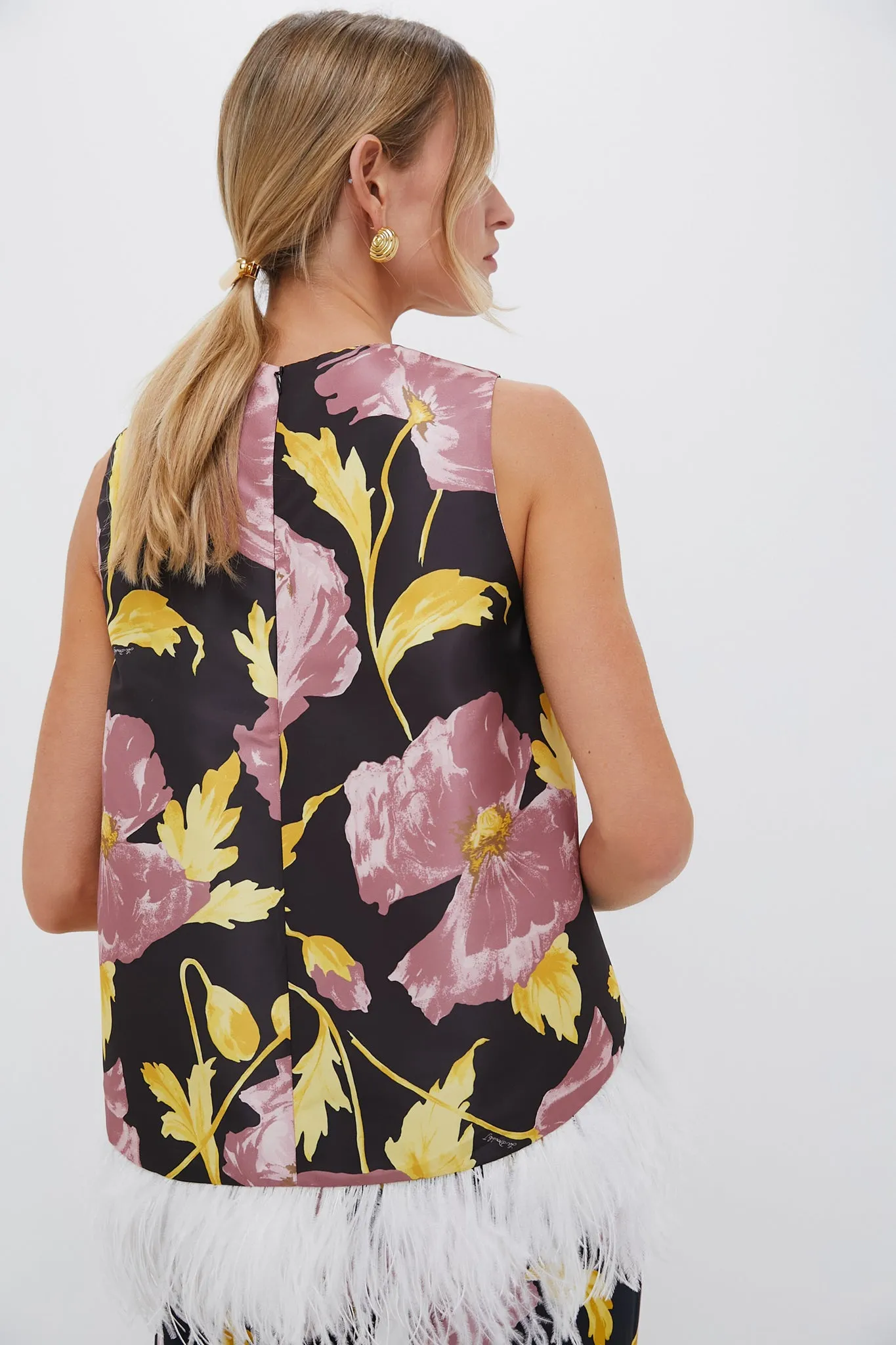 Sylph La Scala Top With Feathers sold by Tuckernuck product image thumbnail 4