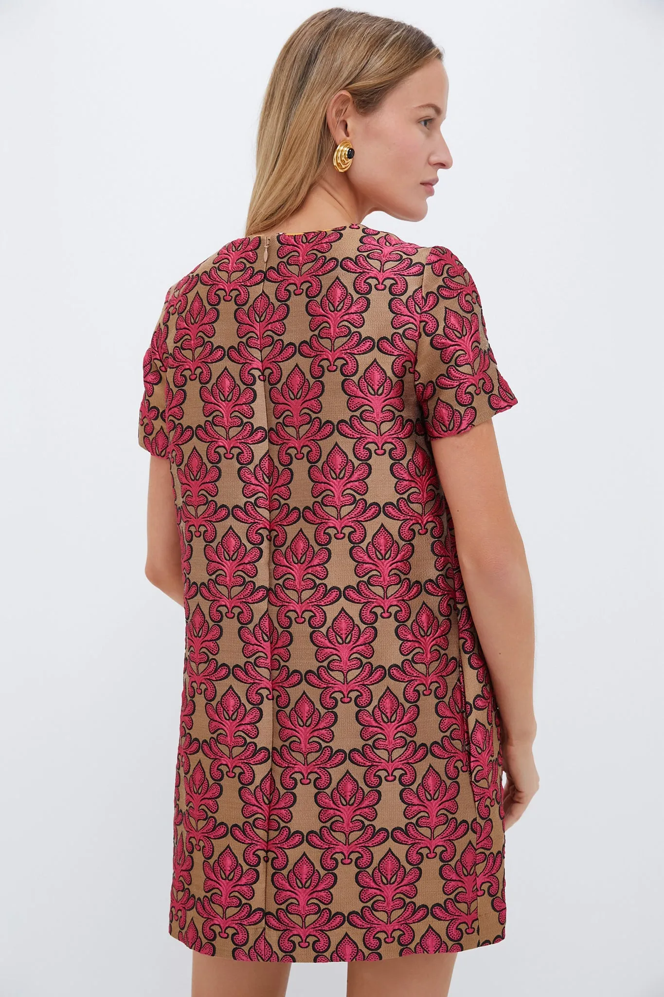 Herald Jacquard Mini Swing Dress sold by Tuckernuck product image thumbnail 4