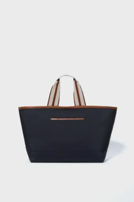 Black Nylon Weekender Tote - Loyalty sold by Tuckernuck