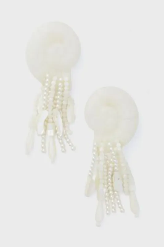 Ivory Shelly Earrings - Loyalty sold by Tuckernuck
