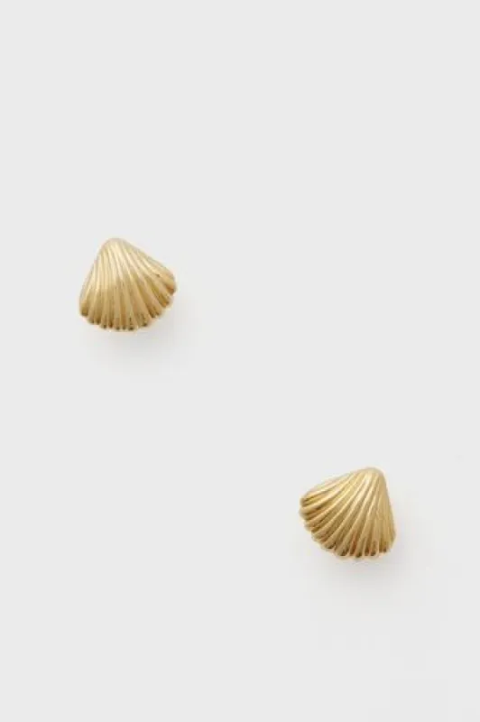 Gold Coquilles Mini Studs - Loyalty sold by Tuckernuck