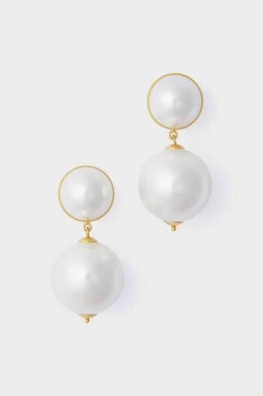 Pearl Lantern Earring - Loyalty sold by Tuckernuck