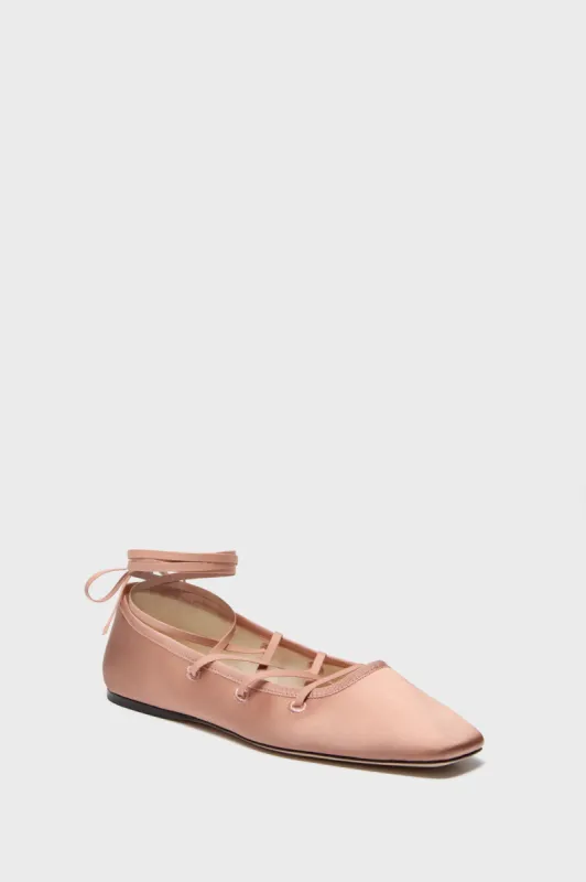 Pink Louisa Flats sold by Tuckernuck