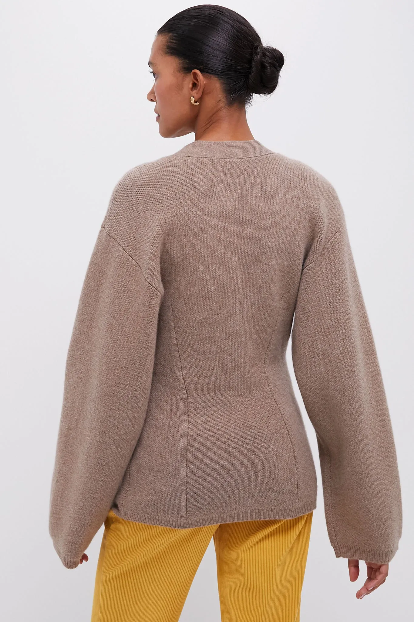 Walnut Paris V-Neck Button Front Cardigan sold by Tuckernuck product image thumbnail 4