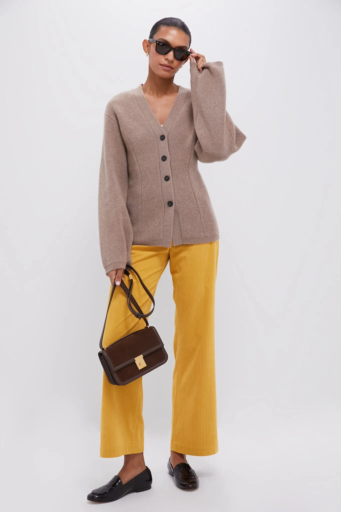 Walnut Paris V-Neck Button Front Cardigan sold by Tuckernuck product image thumbnail 2