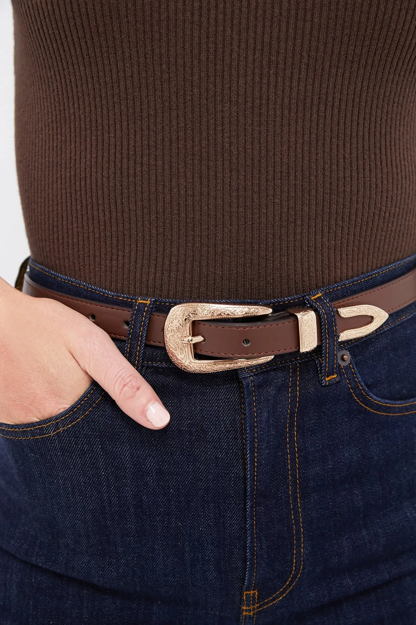 Brown Phoenix Belt sold by Tuckernuck product image thumbnail 2