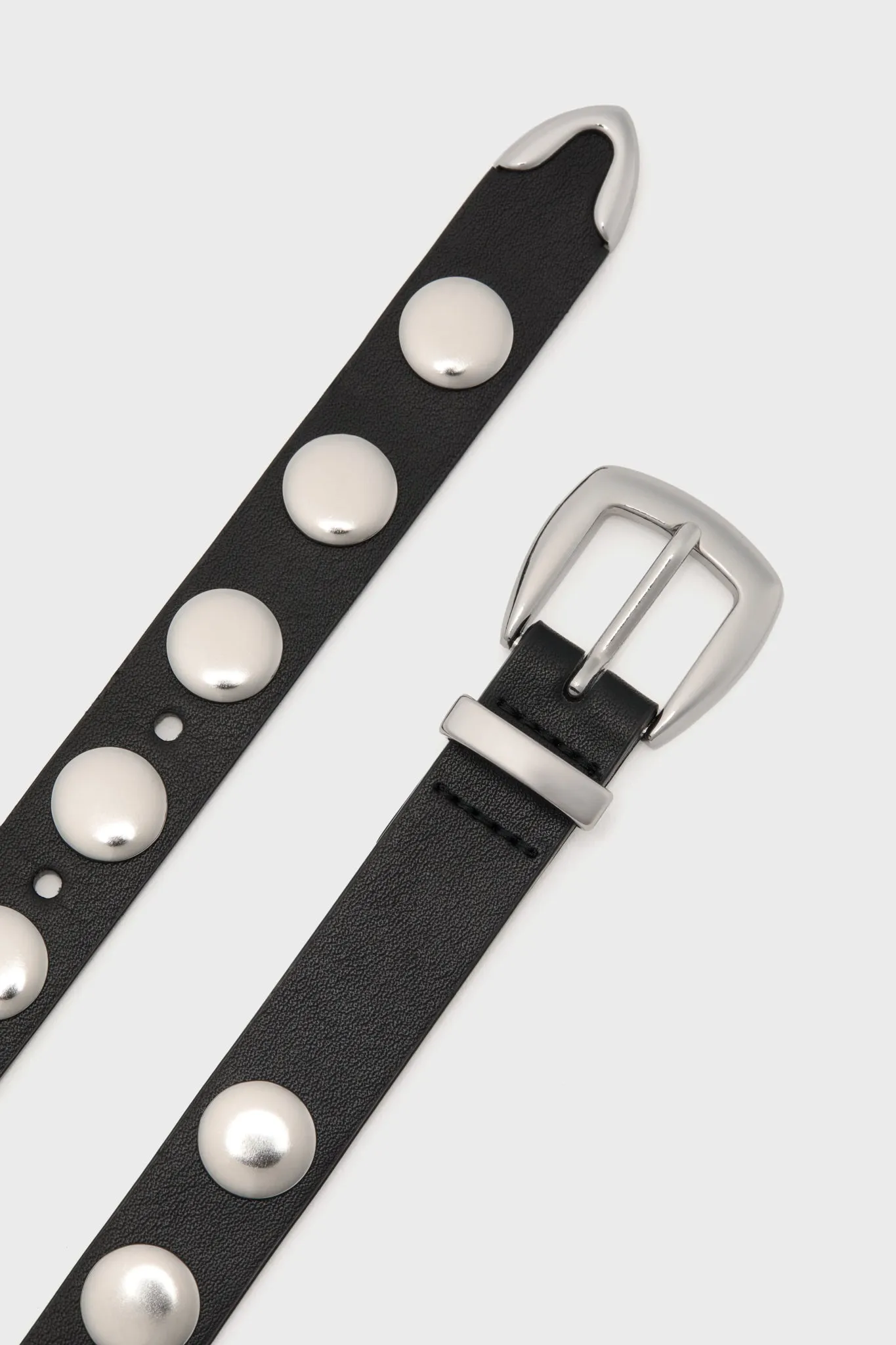 Black Studded Disc Belt sold by Tuckernuck product image thumbnail 3