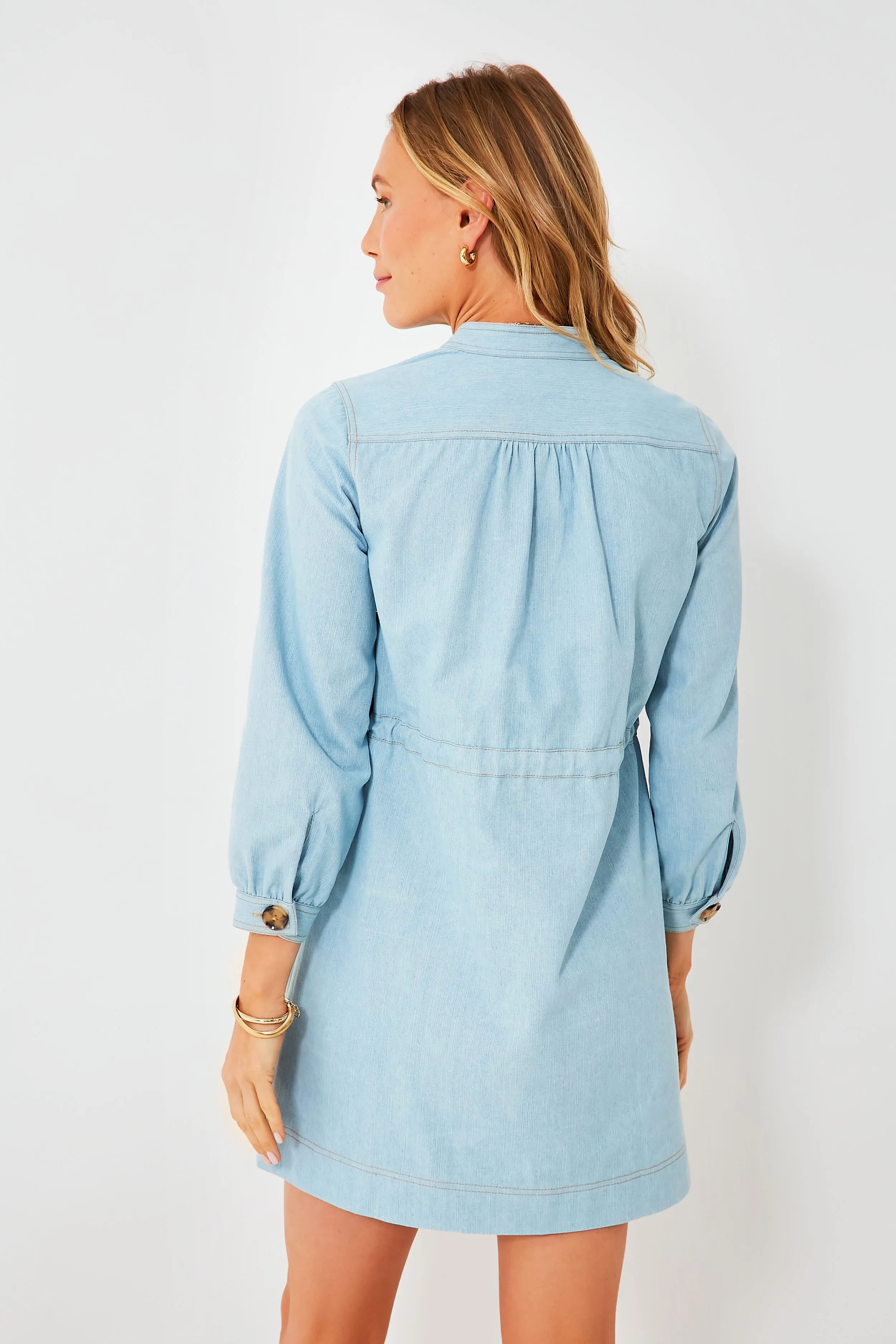 Chambray Crosby Dress sold by Tuckernuck product image thumbnail 4