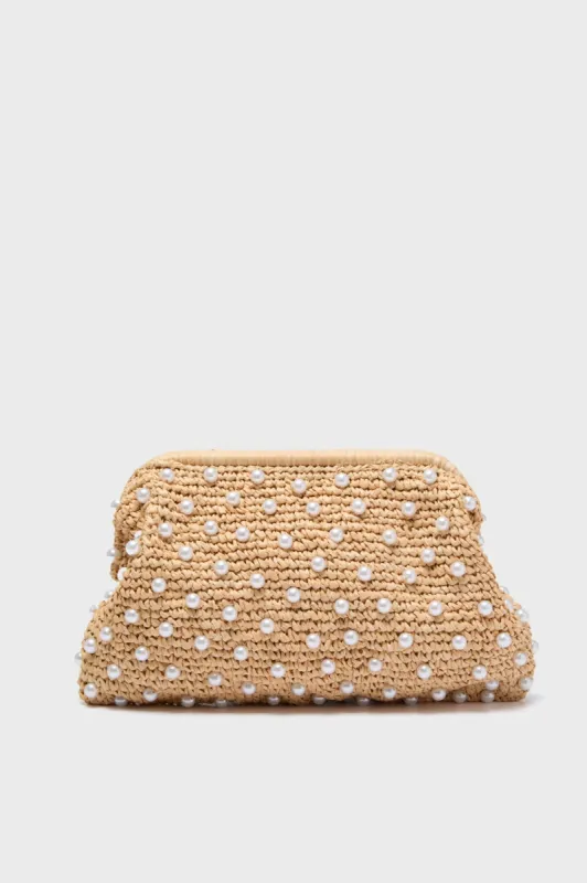 Natural Briar Pearl Clutch sold by Tuckernuck