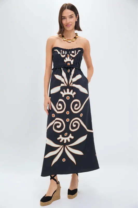 Preco Black and White Lucena Dress sold by Tuckernuck