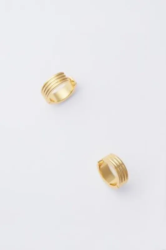 Gold Large Infinity Hoop Earrings - Loyalty sold by Tuckernuck