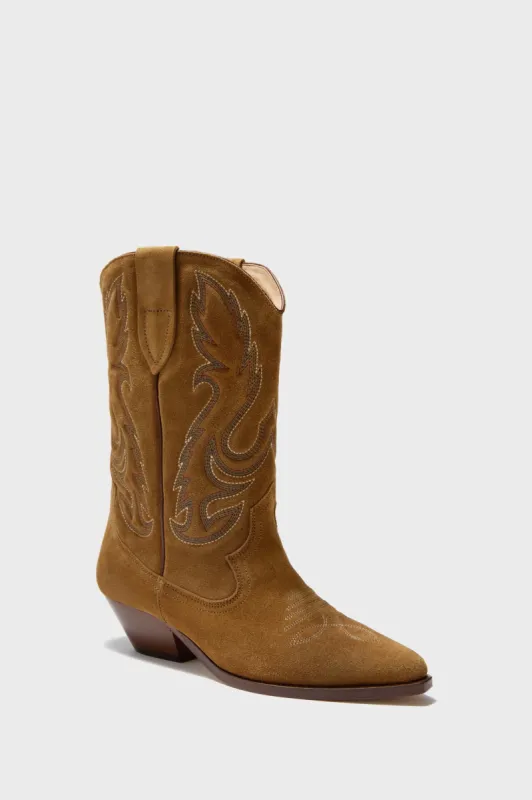 Sepia Embroidered Duerto Boots sold by Tuckernuck