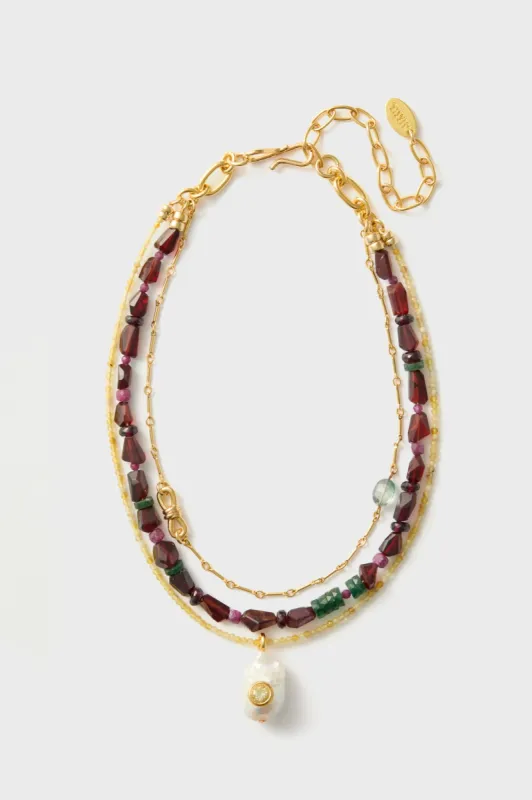 Midnight Athena Necklace sold by Tuckernuck