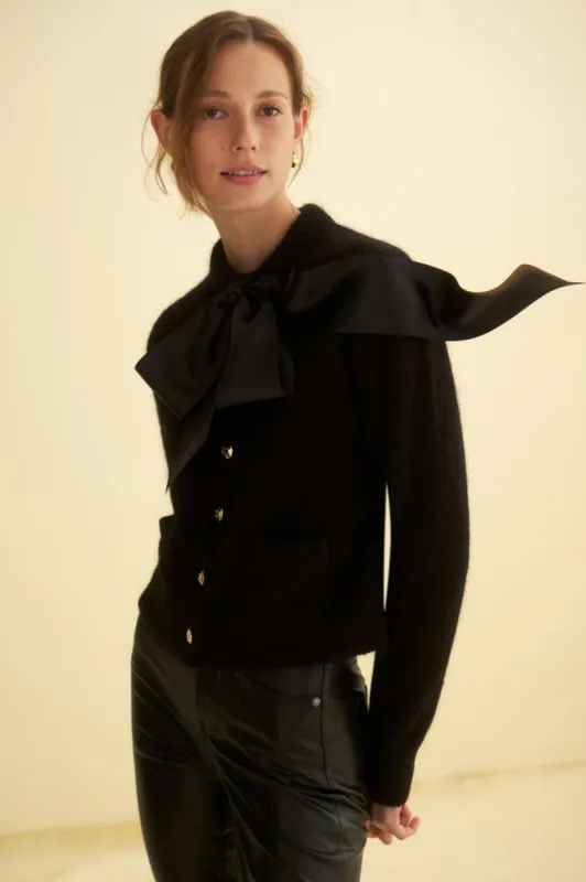 Black Rhodes Cardigan made by Anine Bing