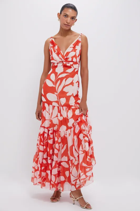 Orange Namorar Maxi Dress sold by Tuckernuck