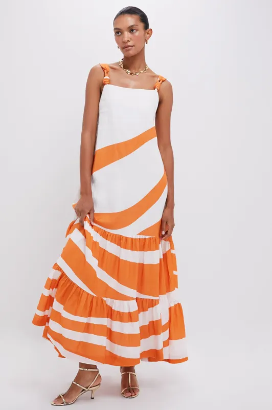 Tangerine Muito Voce Maxi Dress sold by Tuckernuck