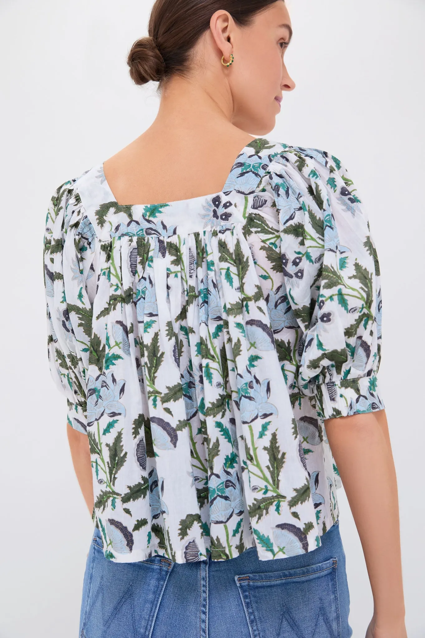 Deep Slate Green Viti Top sold by Tuckernuck product image thumbnail 4