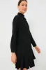 Black Crepe Tate Dress sold by Tuckernuck