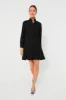 Black Crepe Tate Dress sold by Tuckernuck