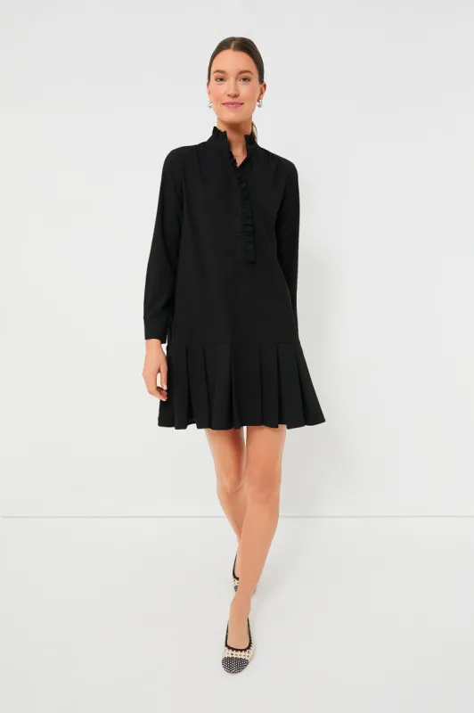 Black Crepe Tate Dress sold by Tuckernuck