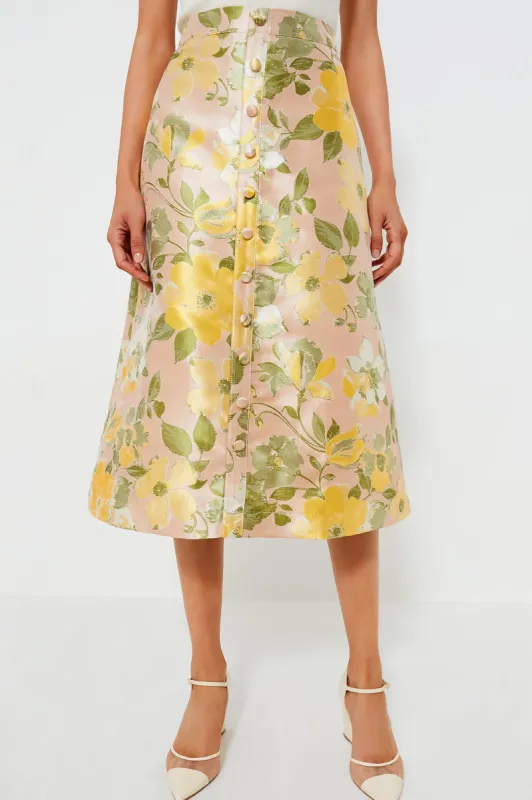 Lotus Jacquard Adalyn Skirt sold by Tuckernuck