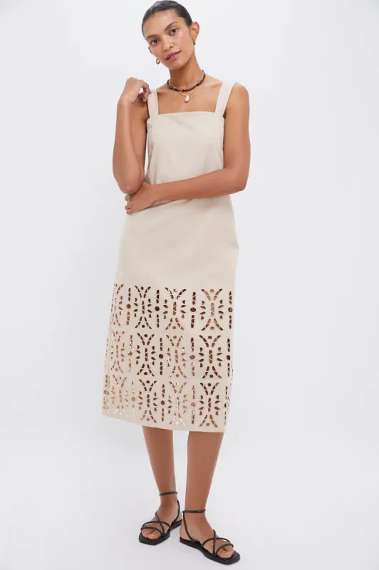 Biscotti Eyelet Jaye Dress made by Tuckernuck