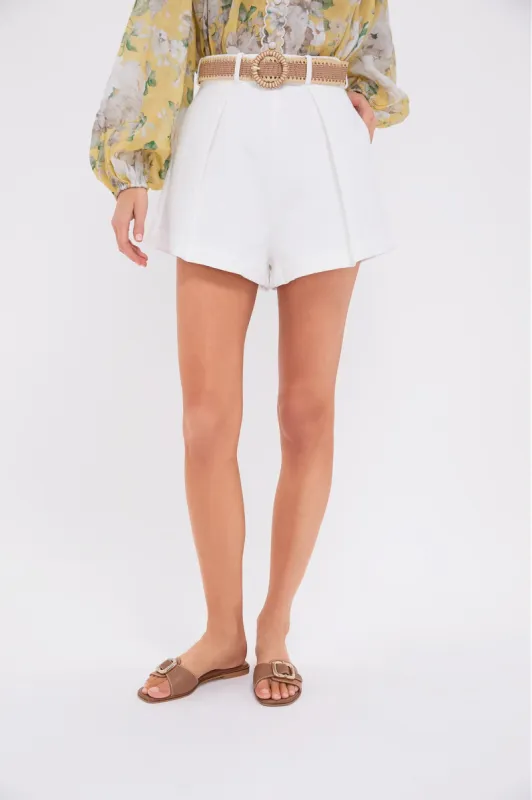 Ivory Acacia Tuck Short sold by Tuckernuck