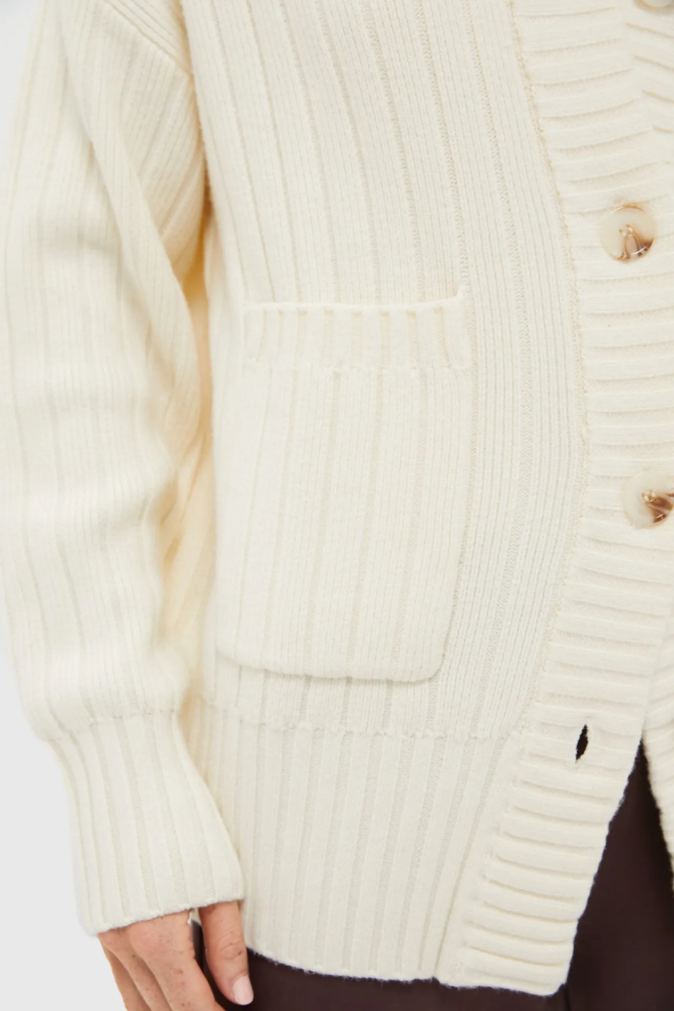 Egret Pensdale Relaxed Knit Jacket sold by Tuckernuck product image thumbnail 5