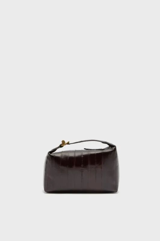 Amarone Eel Skin Pillow Pouch Micro sold by Tuckernuck