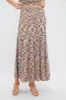 Multi Wylie Flared Knit Skirt sold by Tuckernuck
