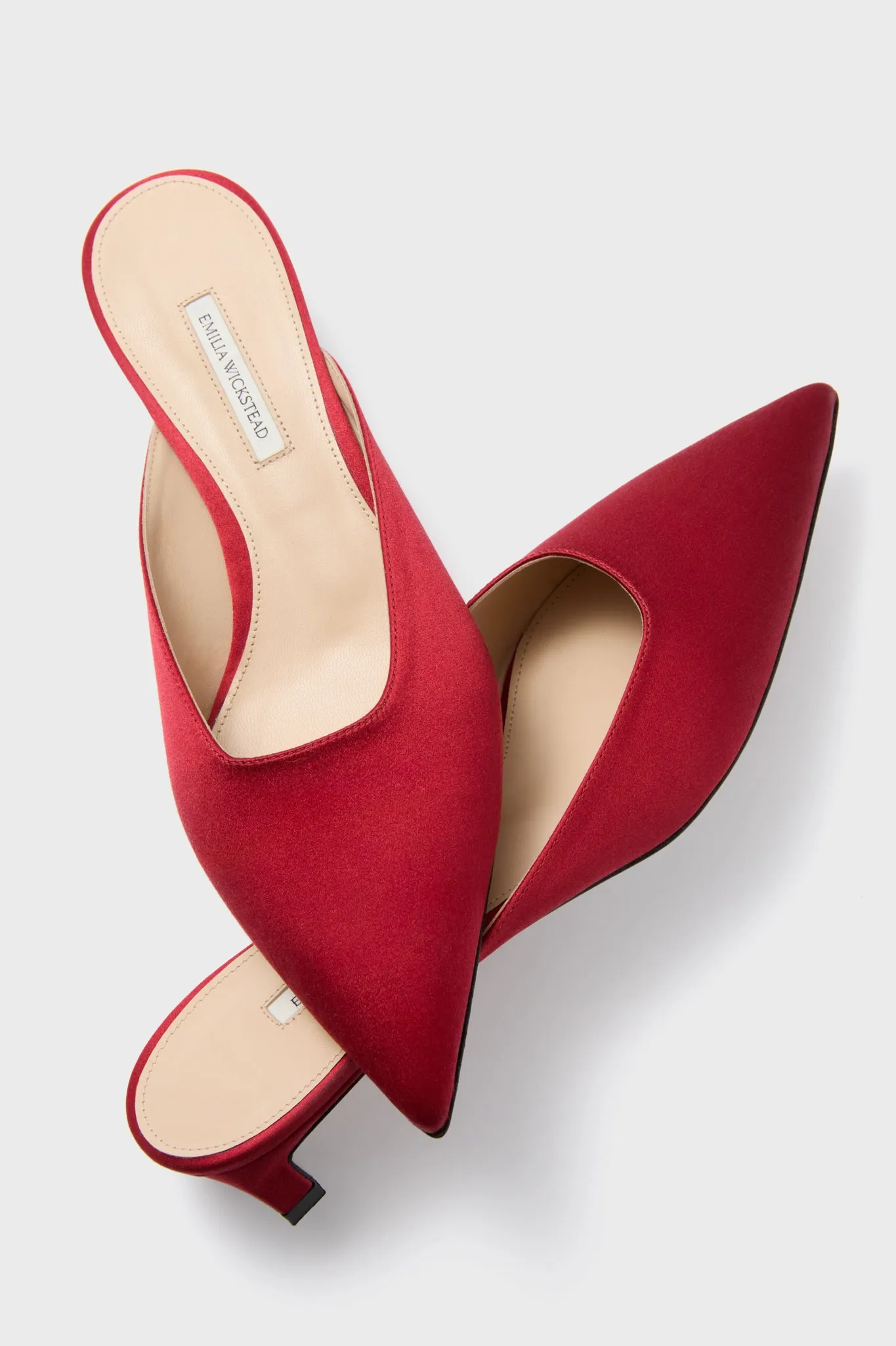 Red Katy Kitten Heels sold by Tuckernuck product image thumbnail 3