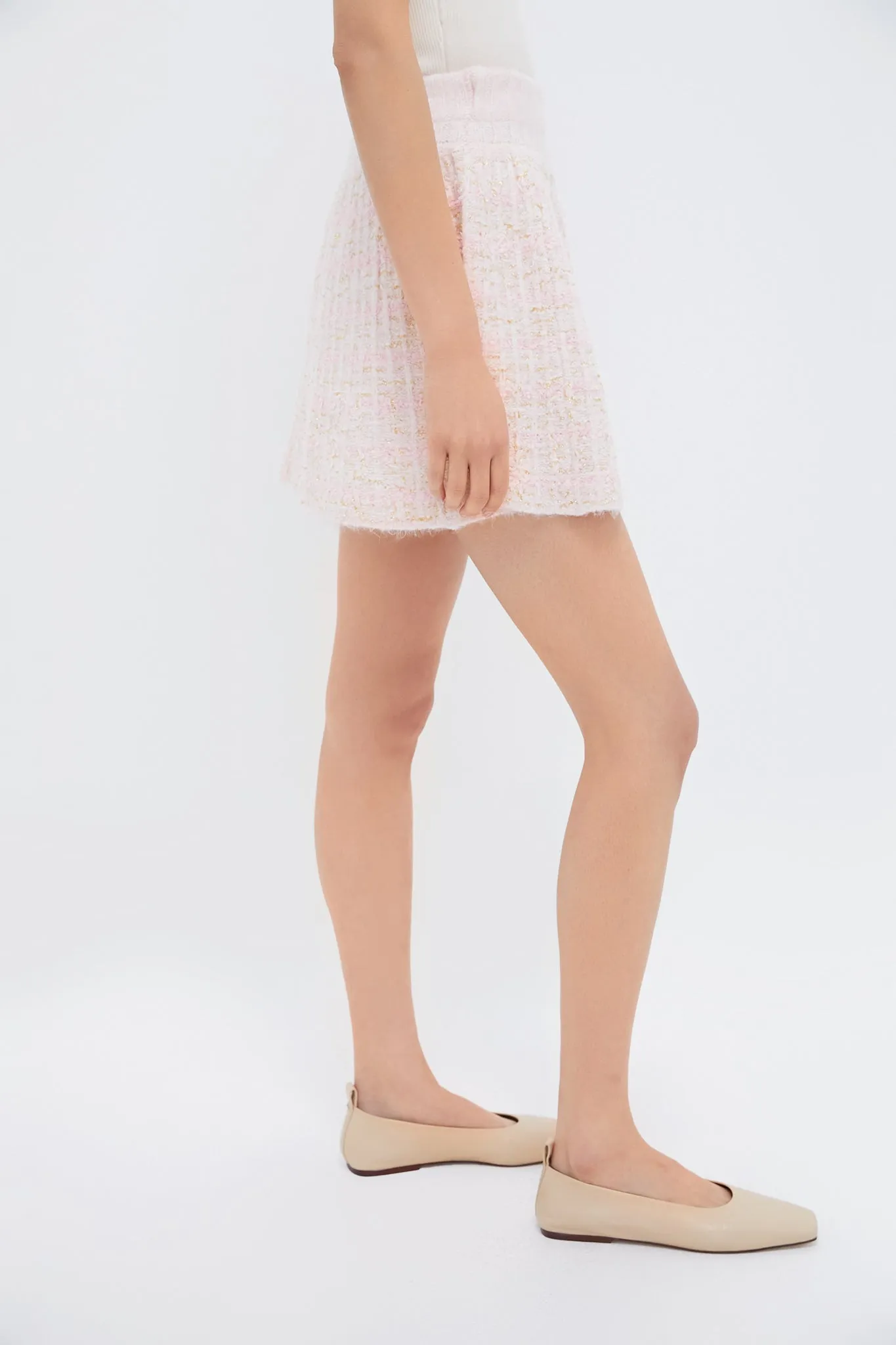 Pink Knit Mini Skirt sold by Tuckernuck product image thumbnail 3
