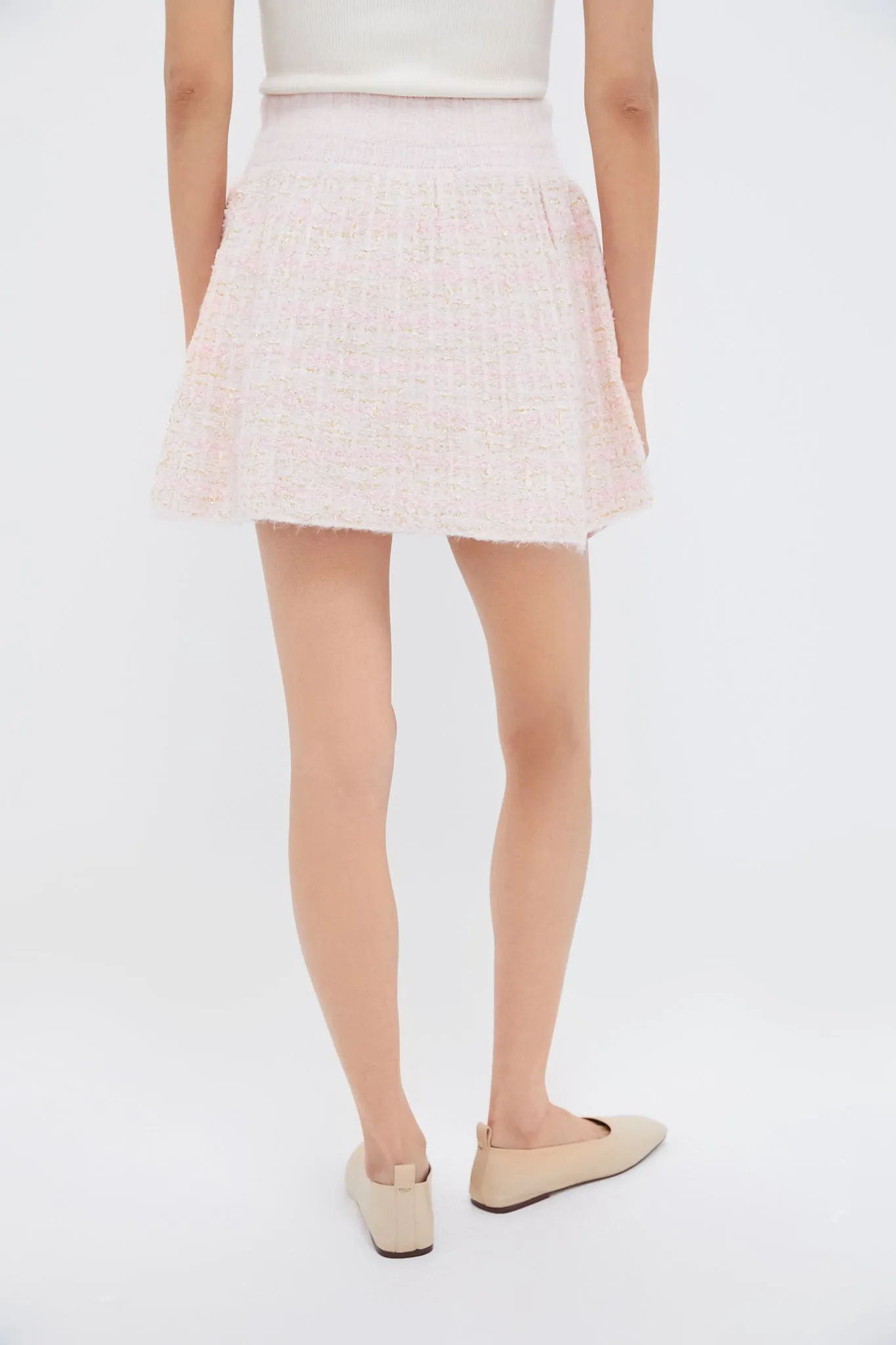 Pink Knit Mini Skirt sold by Tuckernuck product image thumbnail 4