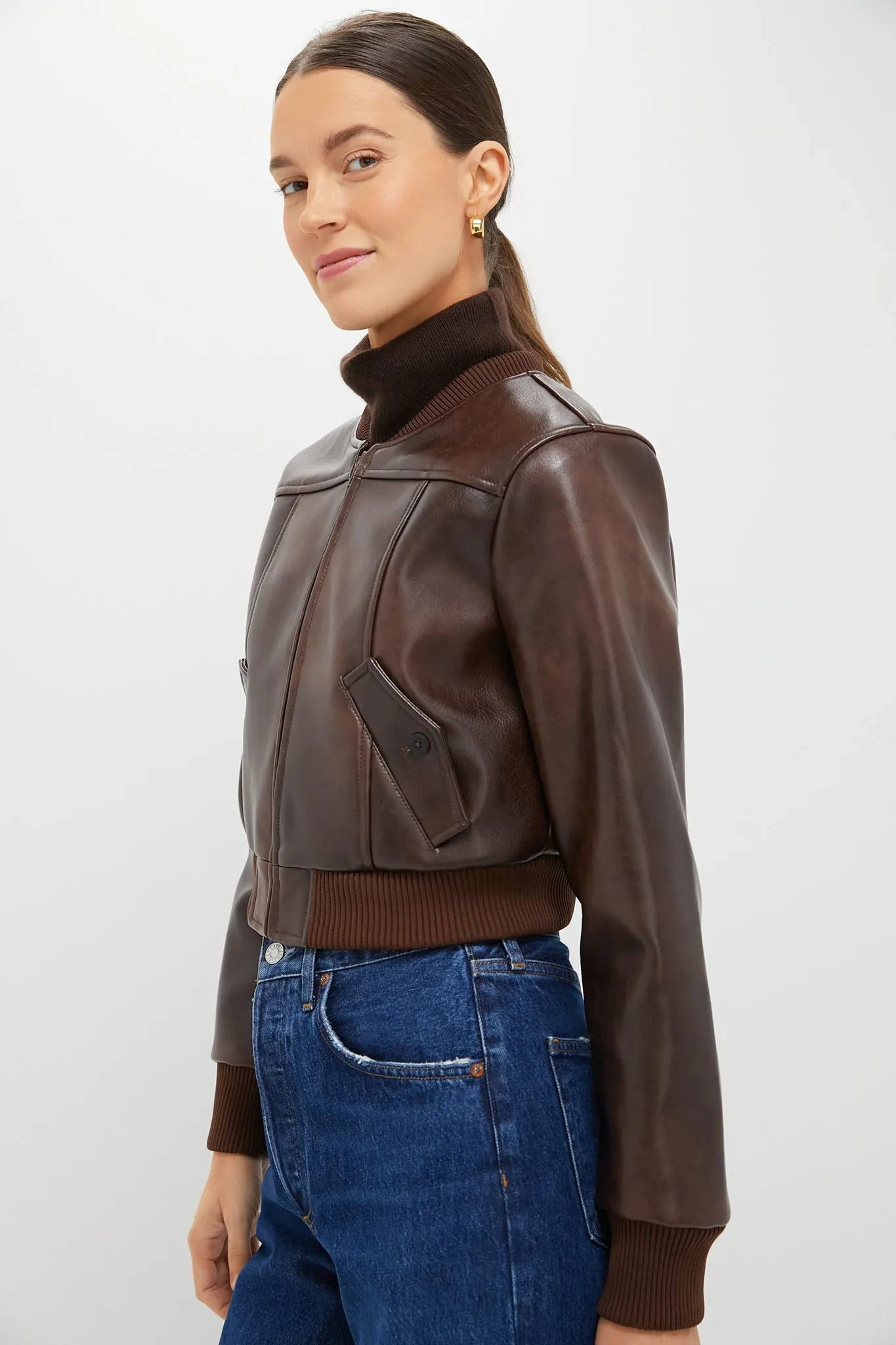 If You Say So The Cockpit Bomber Jacket sold by Tuckernuck product image thumbnail 3