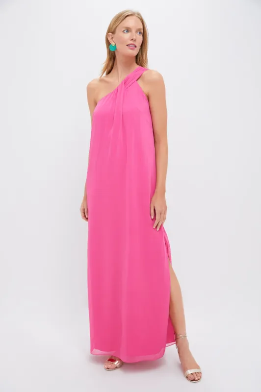 Hot Pink Soleil Gown made by Tuckernuck
