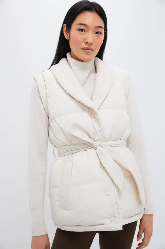 Sandshell Lanville Reversible Gilet sold by Tuckernuck