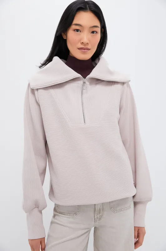 Mushroom Vine Half Zip sold by Tuckernuck