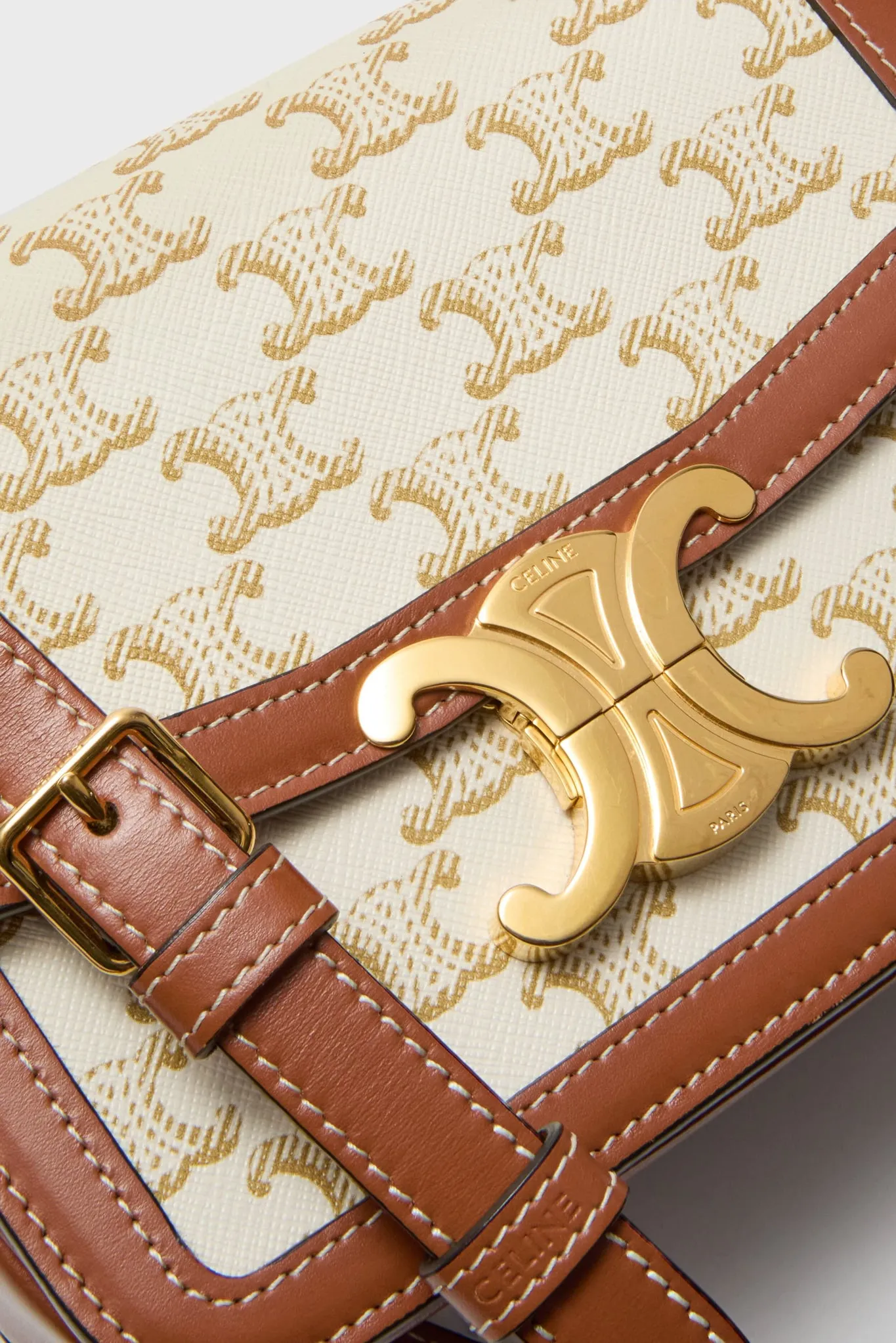 CELINE Coated Canvas Teen Triomphe Shoulder Bag sold by Tuckernuck product image thumbnail 4