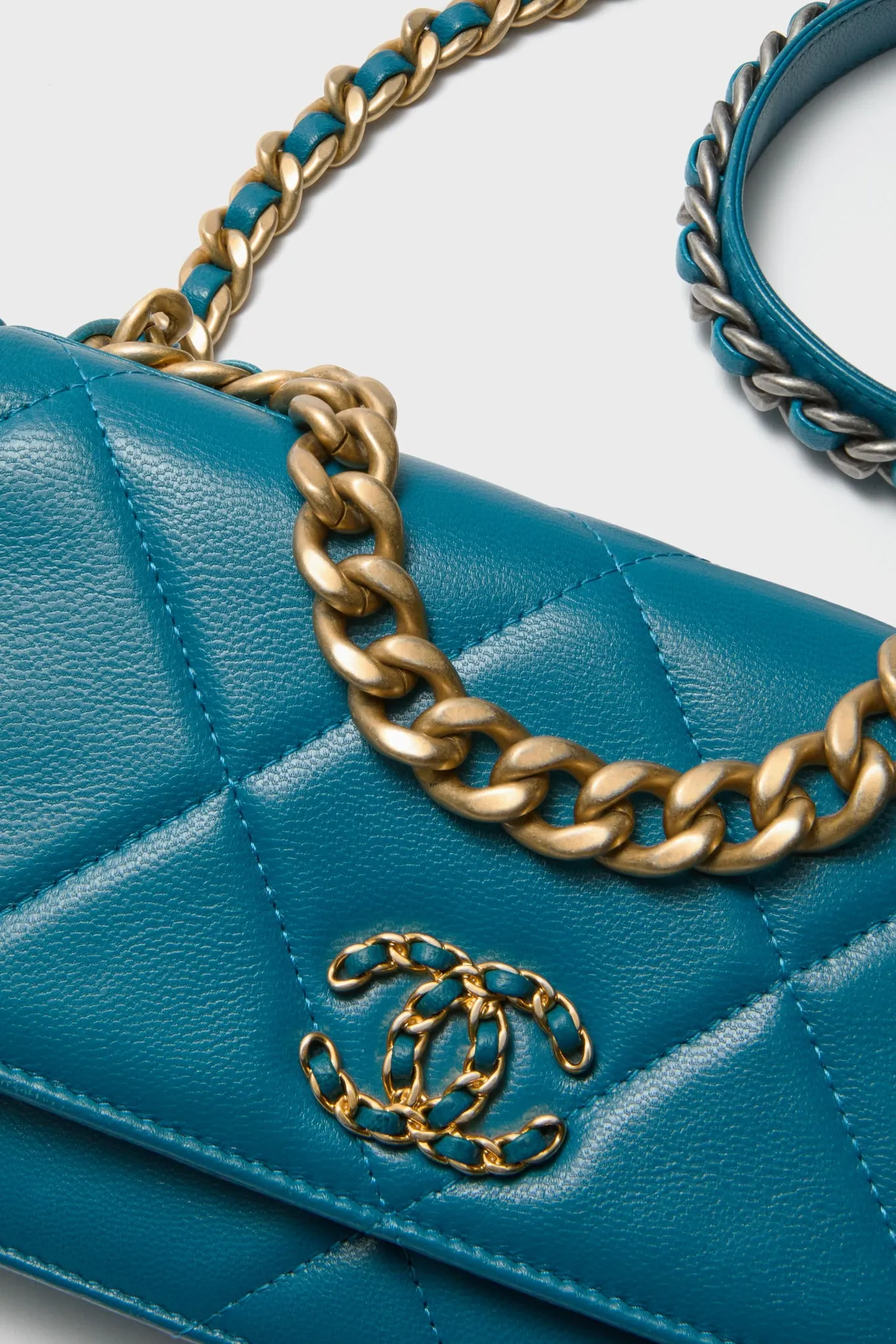 CHANEL Quilted Goatskin Wallet On Chain sold by Tuckernuck product image thumbnail 4