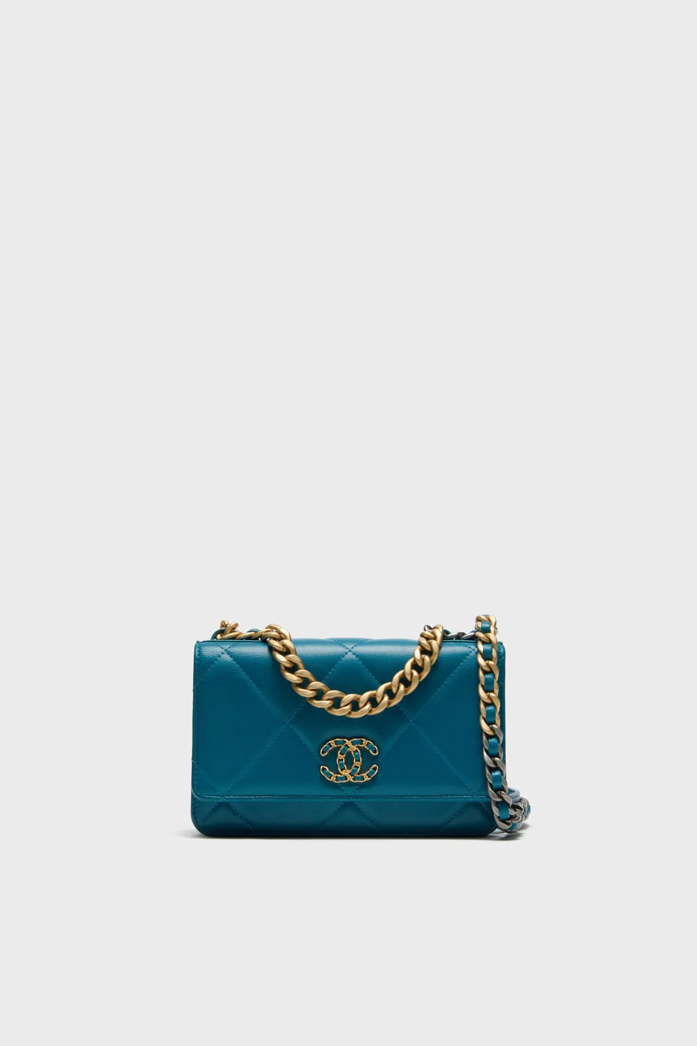 CHANEL Quilted Goatskin Wallet On Chain sold by Tuckernuck