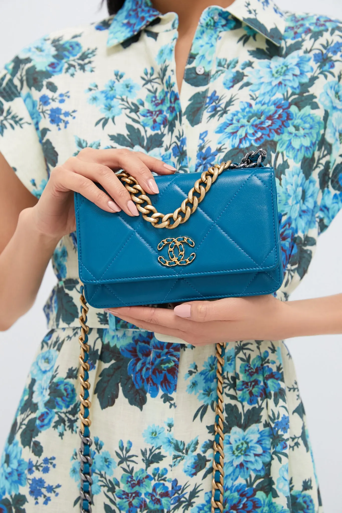 CHANEL Quilted Goatskin Wallet On Chain sold by Tuckernuck product image thumbnail 2