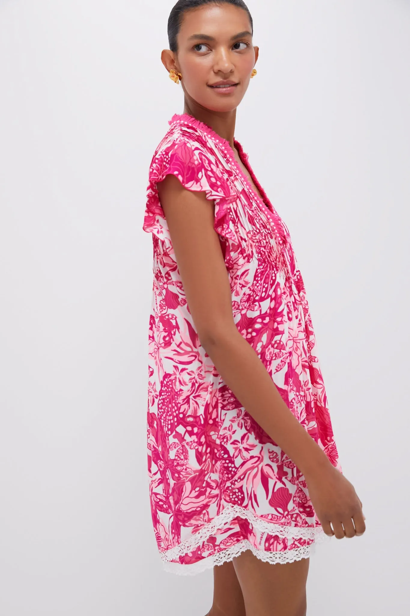 Pink Jengel Sasha Mini Dress sold by Tuckernuck product image thumbnail 3